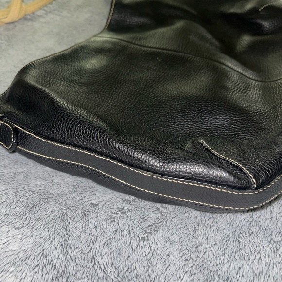 Authentic PRADA Vitello Daino Black Rope Knot Hobo - Picture 8 of 14